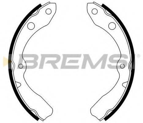 BREMSI GF0668