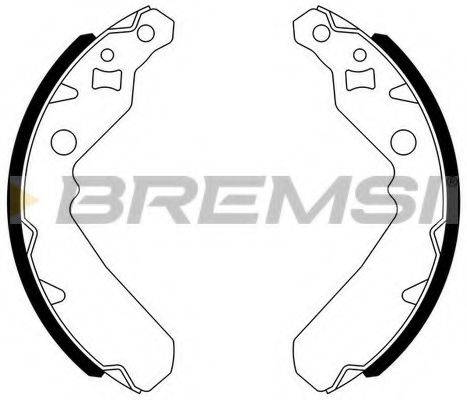 BREMSI GF0672