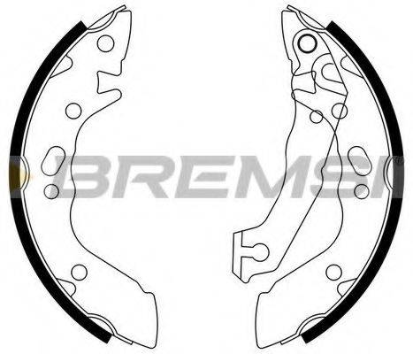 BREMSI GF0736