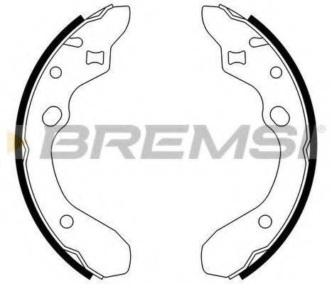 BREMSI GF0789