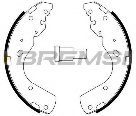 BREMSI GF0797
