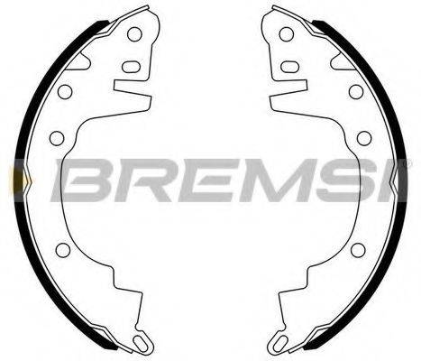 BREMSI GF0814