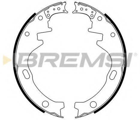 BREMSI GF0848