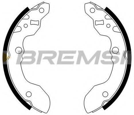 BREMSI GF0912