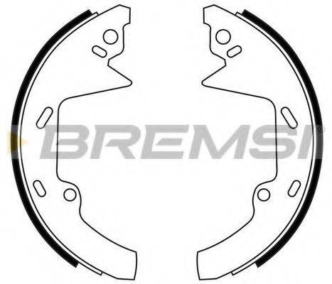BREMSI GF4567