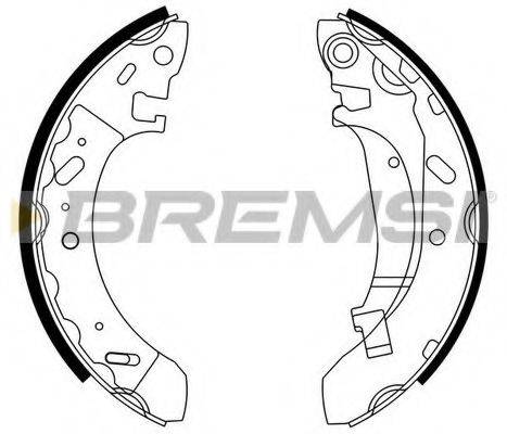 BREMSI GF4716