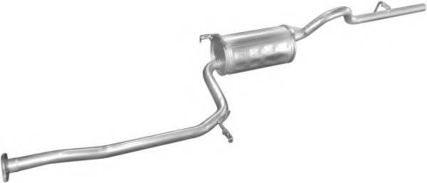 BOSAL 287-011 Глушник вихлопних газів кінцевий