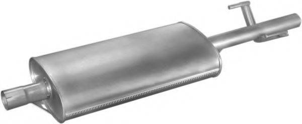 ASMET 02040 Середній глушник вихлопних газів