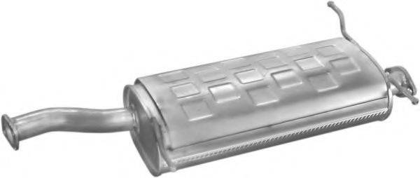 POLMO 4762 Середній глушник вихлопних газів