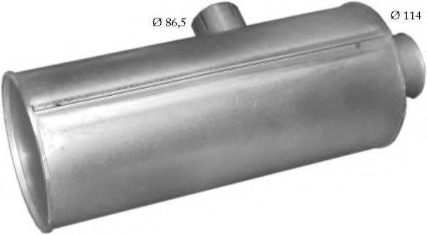POLMO 7701 Глушник вихлопних газів кінцевий