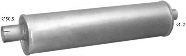 POLMO 4903 Глушник вихлопних газів кінцевий