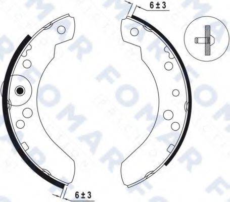 FOMAR FRICTION FO 0461
