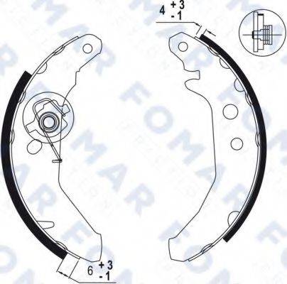 FOMAR FRICTION FO 0501