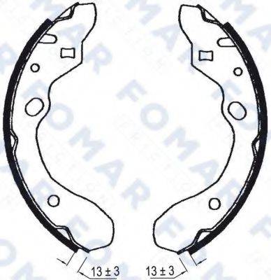 FOMAR FRICTION FO 0603
