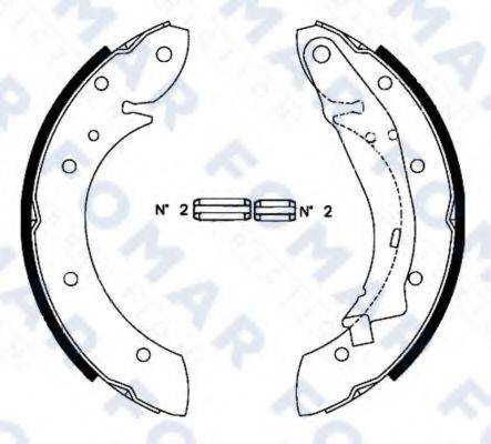 FOMAR FRICTION FO 0634