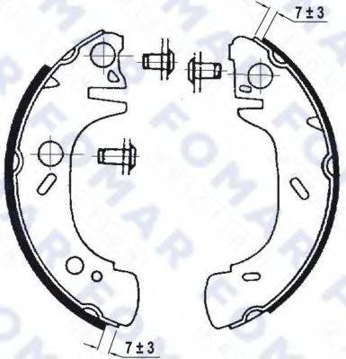 FOMAR FRICTION FO 0643