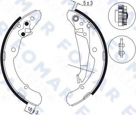 FOMAR FRICTION FO 0705