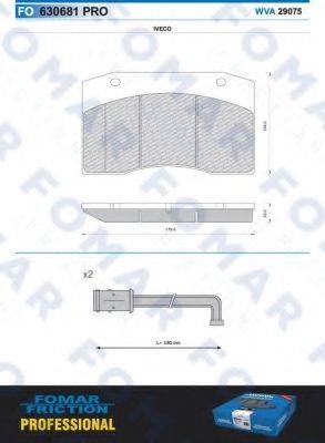 FOMAR FRICTION FO 630681