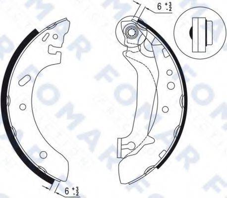 FOMAR FRICTION FO 9031
