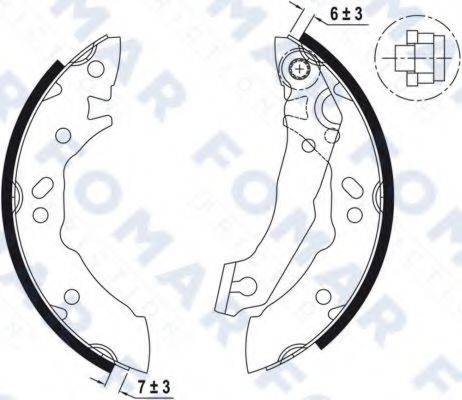 FOMAR FRICTION FO 9042