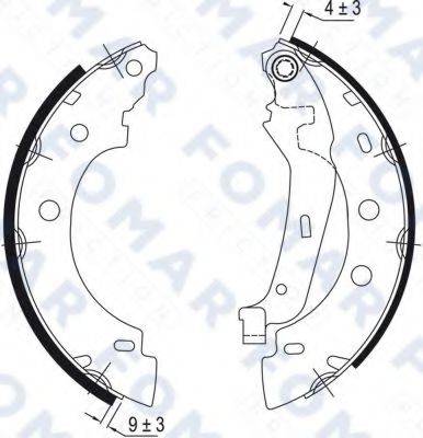 FOMAR FRICTION FO 9046