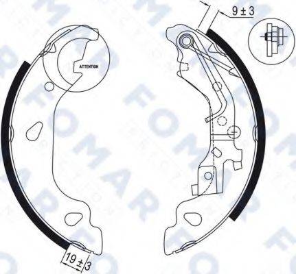 FOMAR FRICTION FO 9056