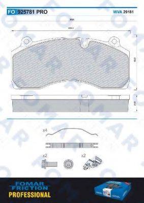 FOMAR FRICTION FO 925781