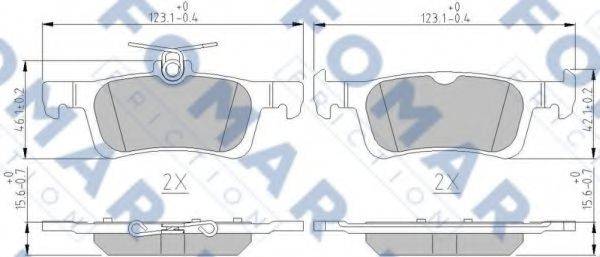 FOMAR FRICTION FO 262081