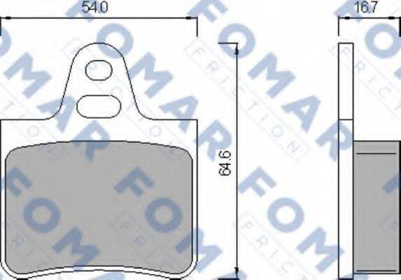FOMAR FRICTION FO 428481