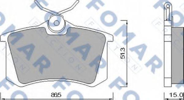 FOMAR FRICTION FO 465381
