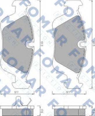 FOMAR FRICTION FO 472081