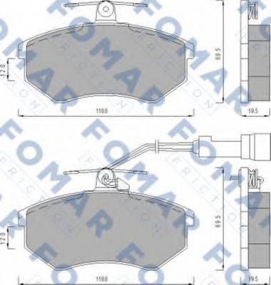 FOMAR FRICTION FO 488681