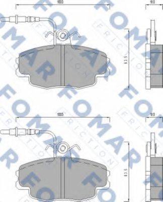 FOMAR FRICTION FO 498681