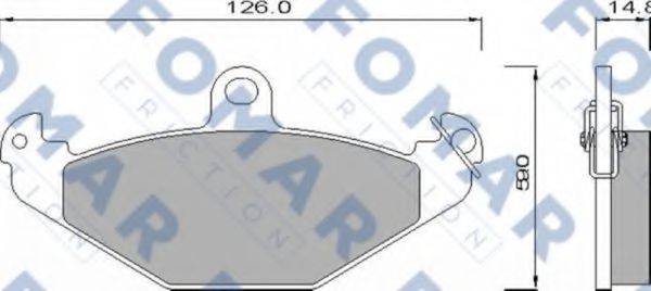 FOMAR FRICTION FO 625581