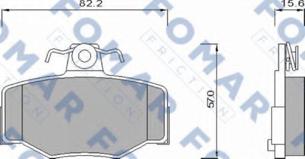 FOMAR FRICTION FO 630981