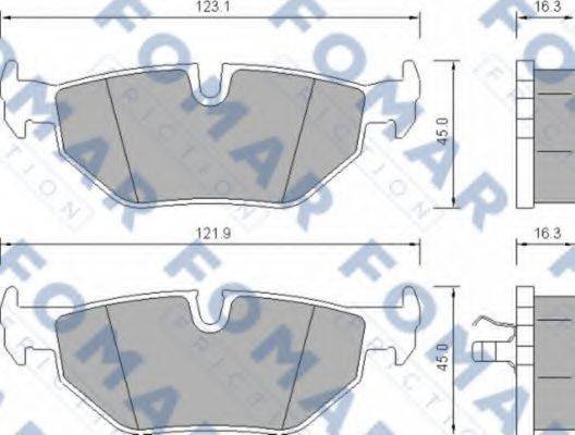 FOMAR FRICTION FO 637181