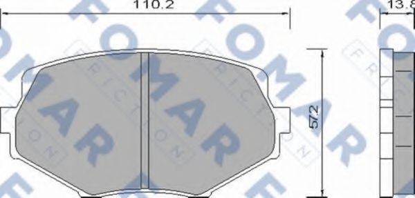 FOMAR FRICTION FO 638981