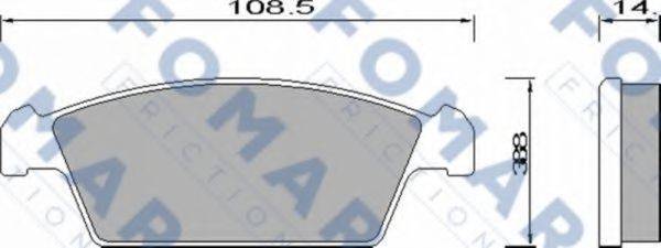 FOMAR FRICTION FO 644281