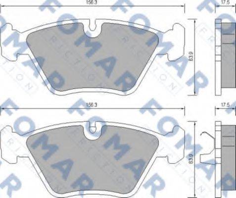 FOMAR FRICTION FO 649281