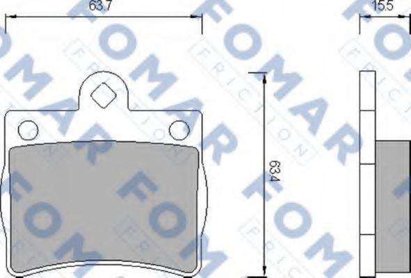 FOMAR FRICTION FO 653681