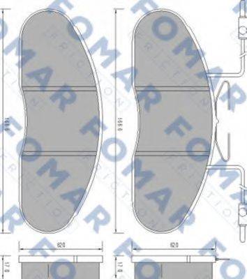 FOMAR FRICTION FO 664281