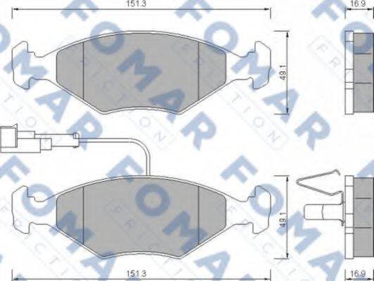 FOMAR FRICTION FO 673181