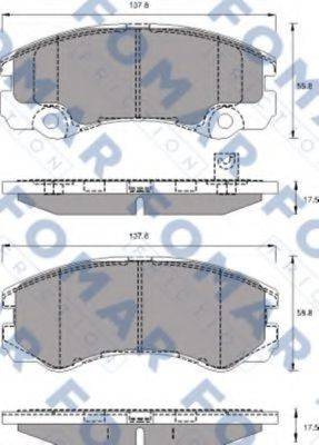 FOMAR FRICTION FO 684381