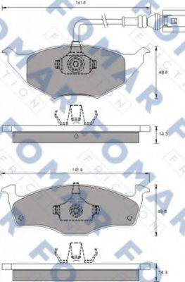 FOMAR FRICTION FO 687881