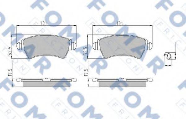 FOMAR FRICTION FO 689381