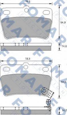 FOMAR FRICTION FO 697081