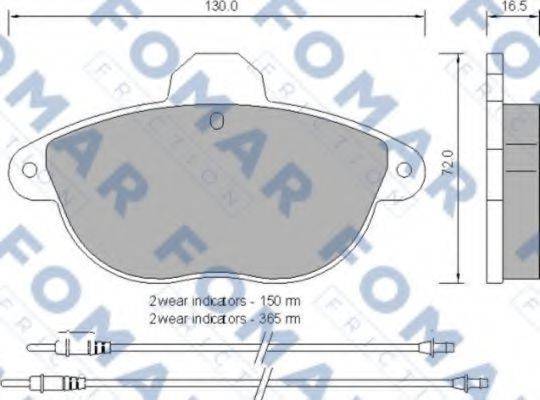 FOMAR FRICTION FO 765481