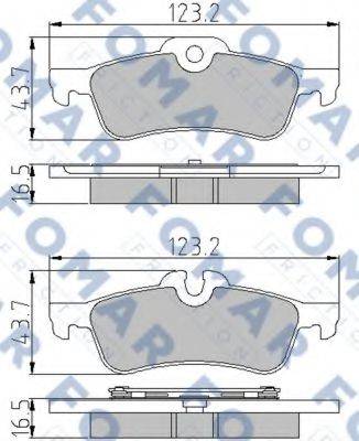 FOMAR FRICTION FO 800781