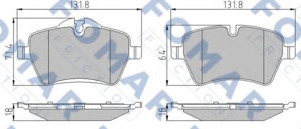 FOMAR FRICTION FO 844981