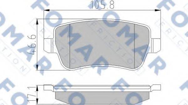 FOMAR FRICTION FO 847181
